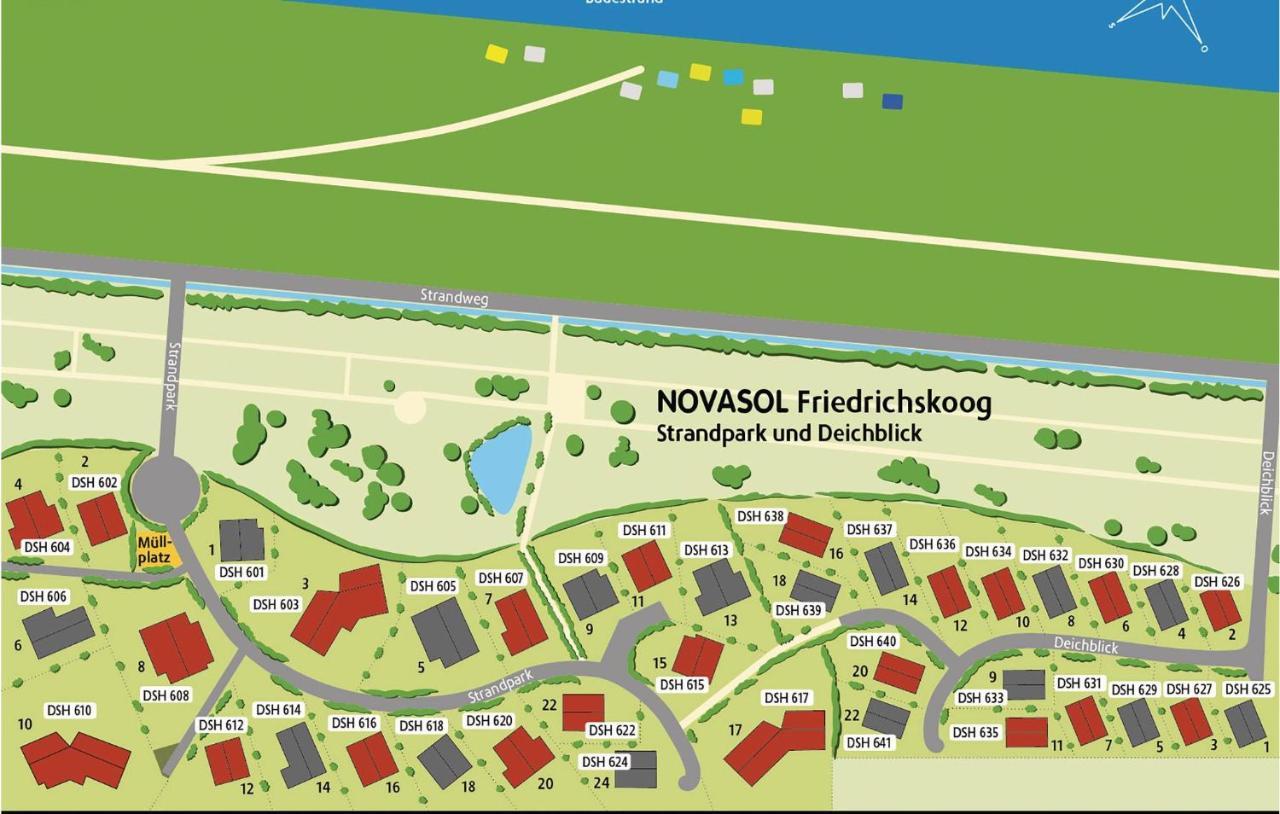 Willa Friedrichskoog-Deichblick 1 Zewnętrze zdjęcie
